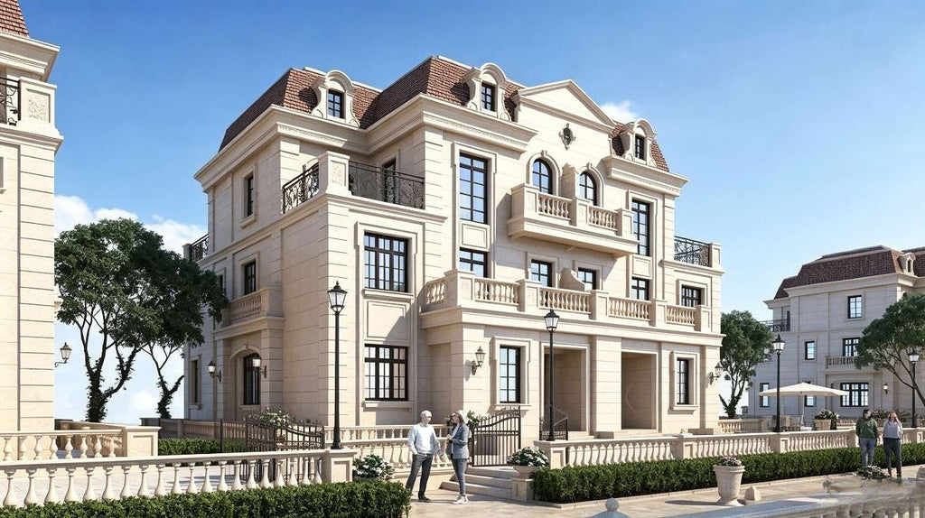 Photorealistic Villa Exterior 3D Renderin