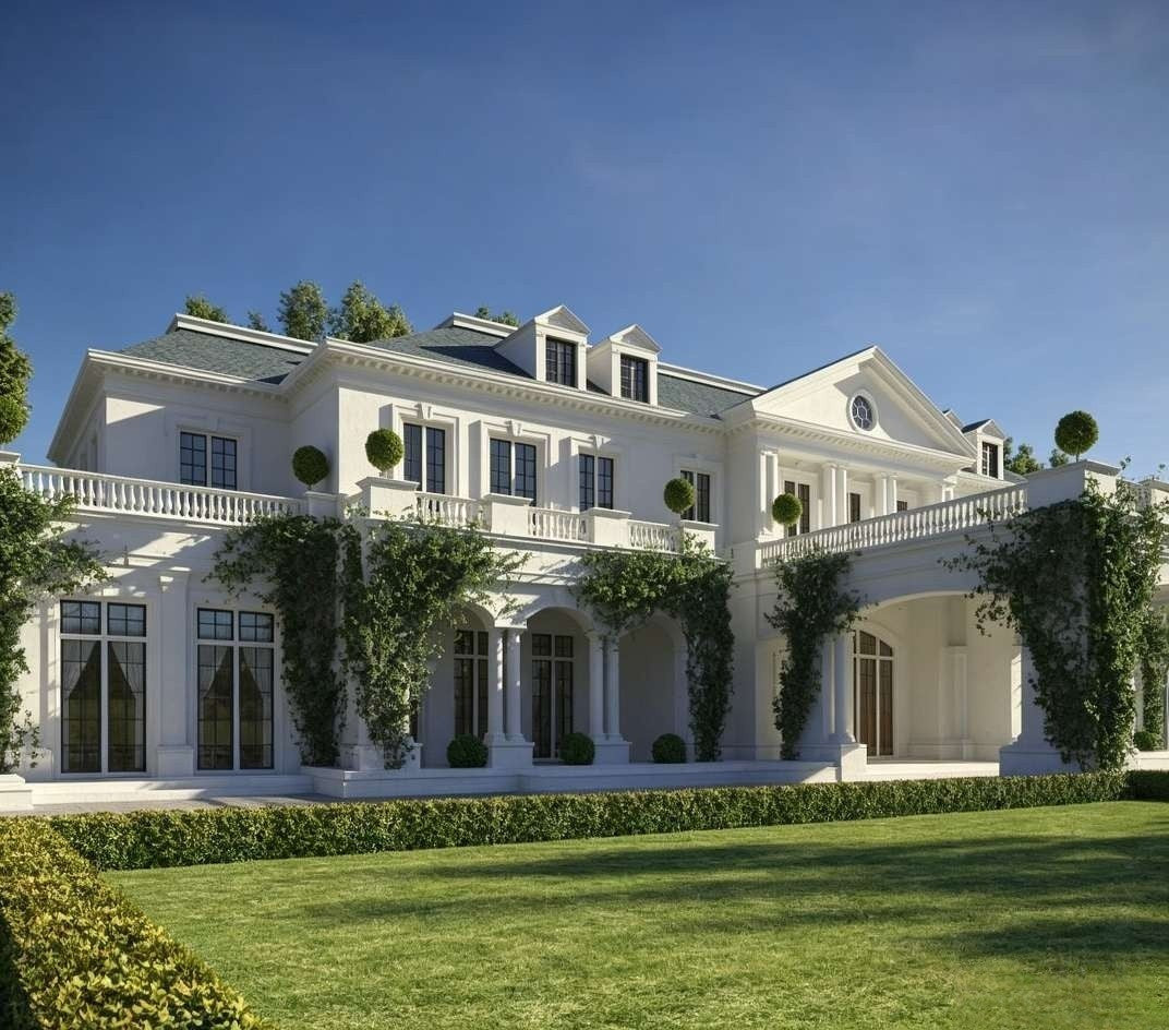 Photorealistic Villa Exterior 3D Renderin