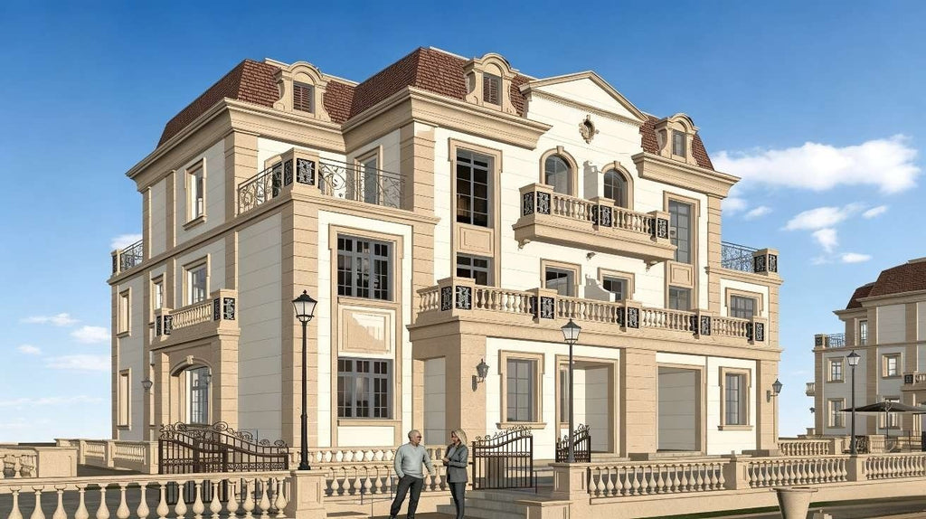 Photorealistic Villa Exterior 3D Renderin